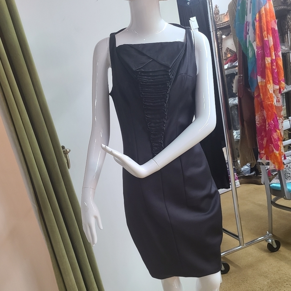 NWT Hannah Marshall RUNWAY SS10 Spine Front Dress Size 6